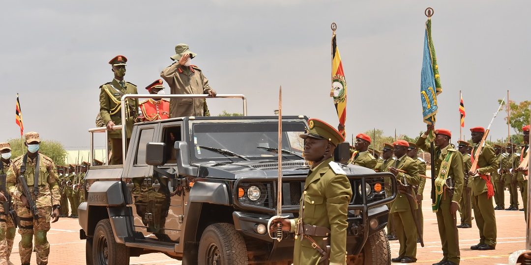 President Museveni Commissions Cadets, Calls For Preservation Of Health