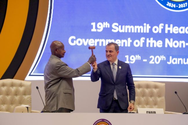 NAM SUMMIT – Kampala 2024 – the new Chairman – 11