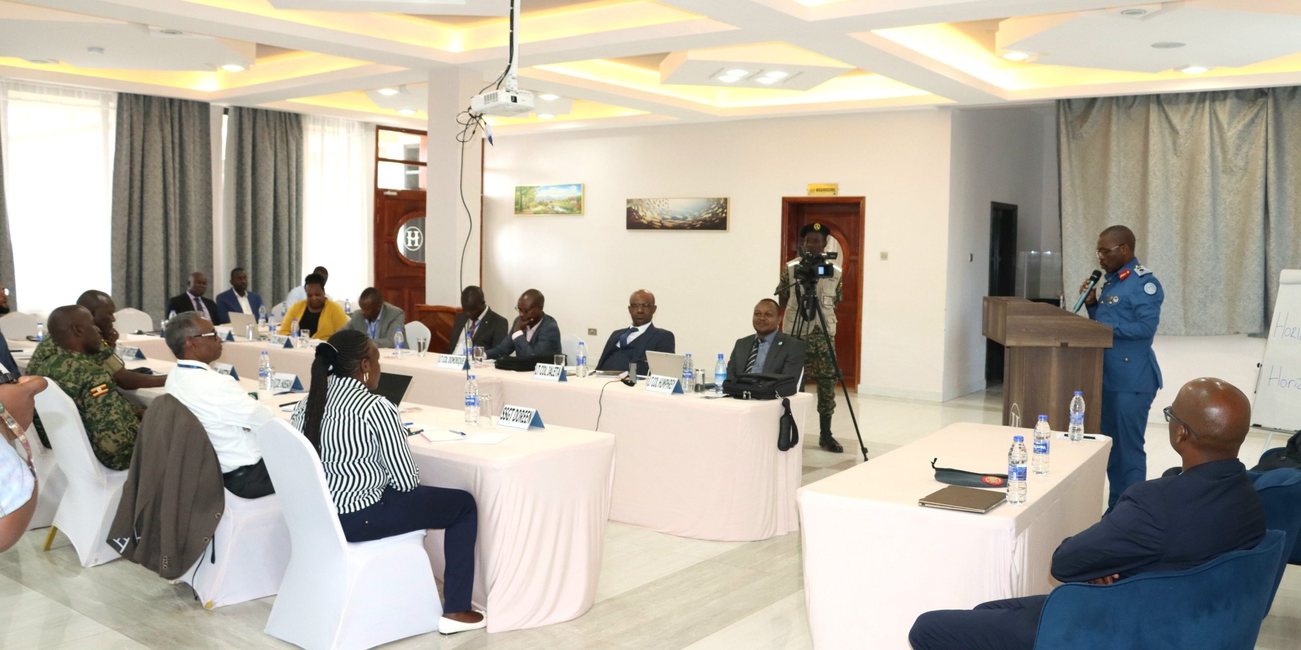 Brig Gen Gonyi opening the workshop officially-1