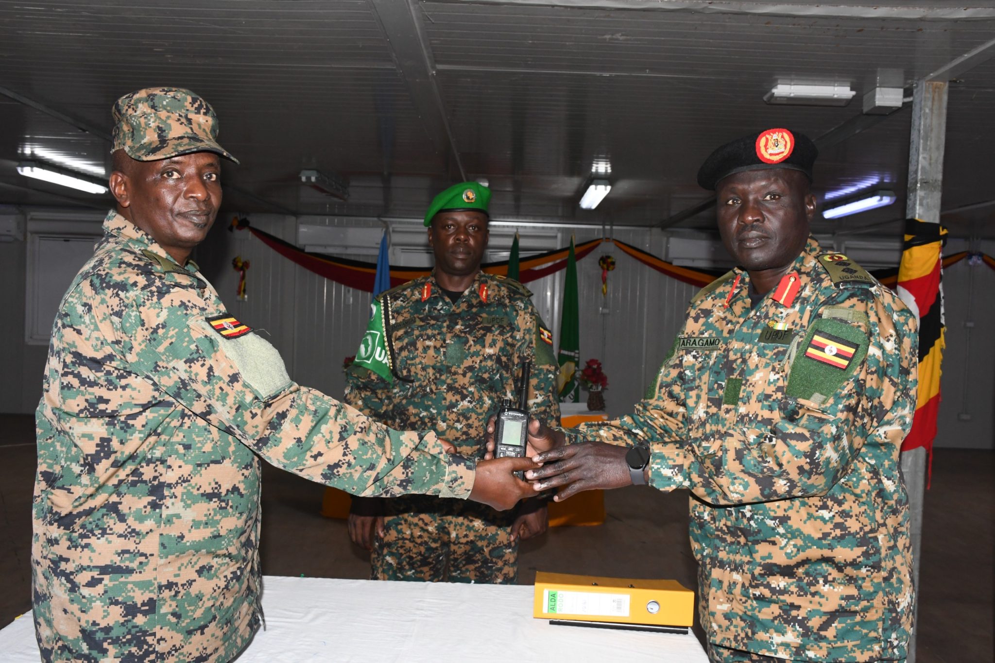 Updf Commander UPDF Contingent In Somalia Gets New Deputy Commander - UPDF