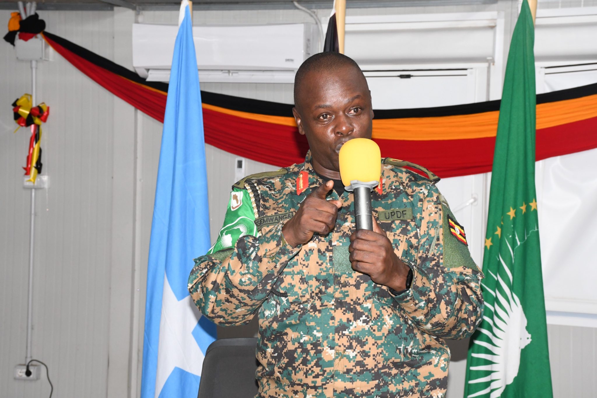 Updf Commander UPDF Contingent In Somalia Gets New Deputy Commander - UPDF