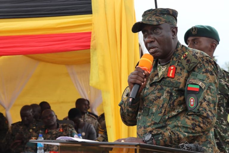 Updf Commander 122 UPDF Officers Complete Platoon Commanders Course in Nakasongola - UPDF