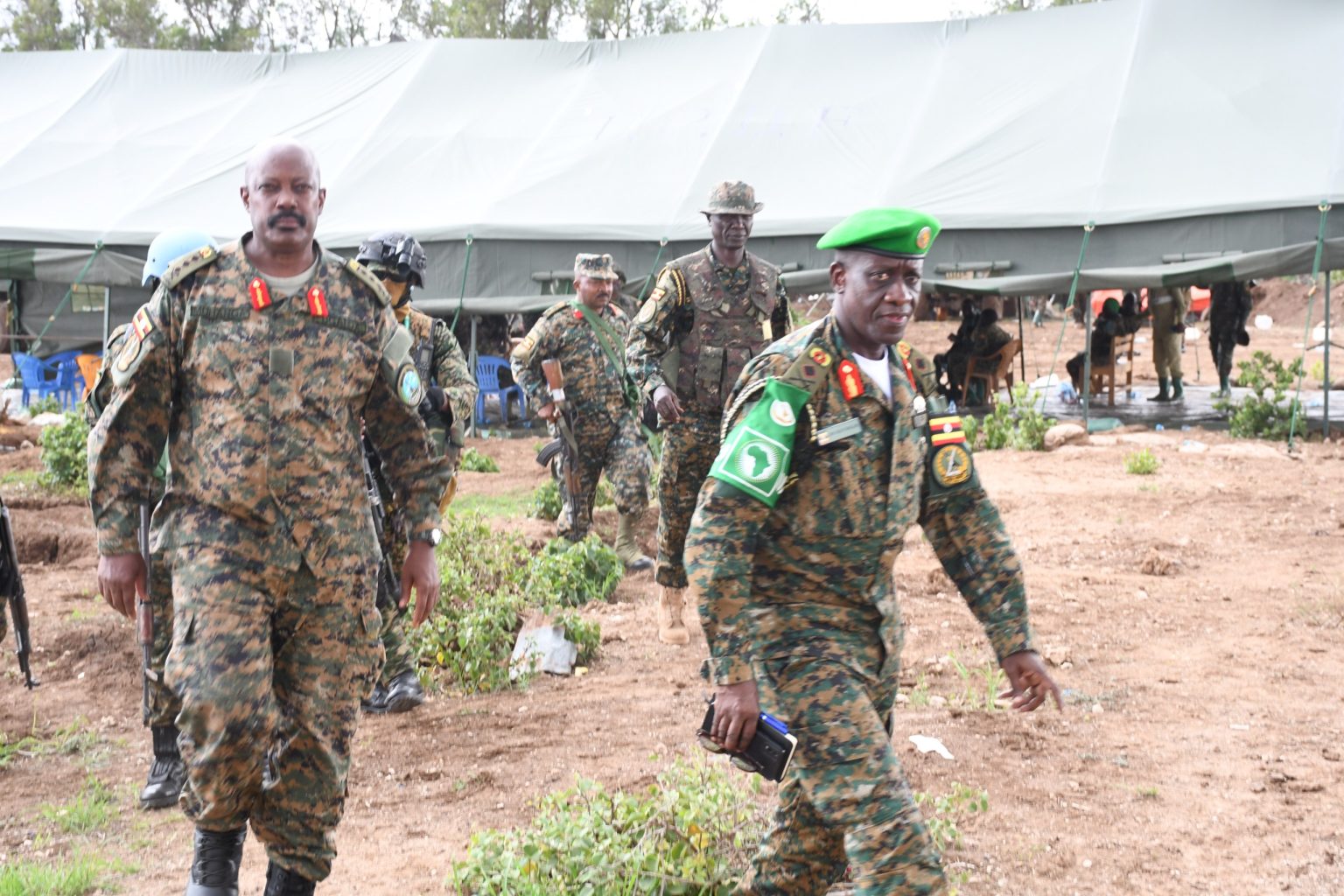 Updf Commander Lt Gen Muhanga Inspects UPDF Troops in Somalia, Hails Operational Gains ...