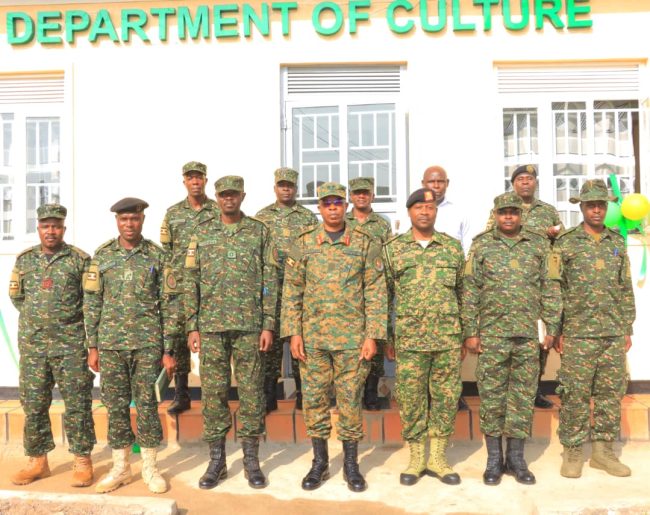 Group photo of some members of Joint Staff Formal Education Sports and Culture after opening a new block at Land Force HQs Bombo_.jpg