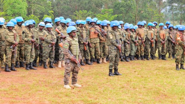 Section of UNGU 13 officers and militants