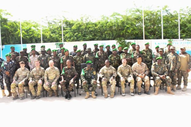 Sector one commander in group photo with UNSO and paticipants at force headquarter during course opening.jpg